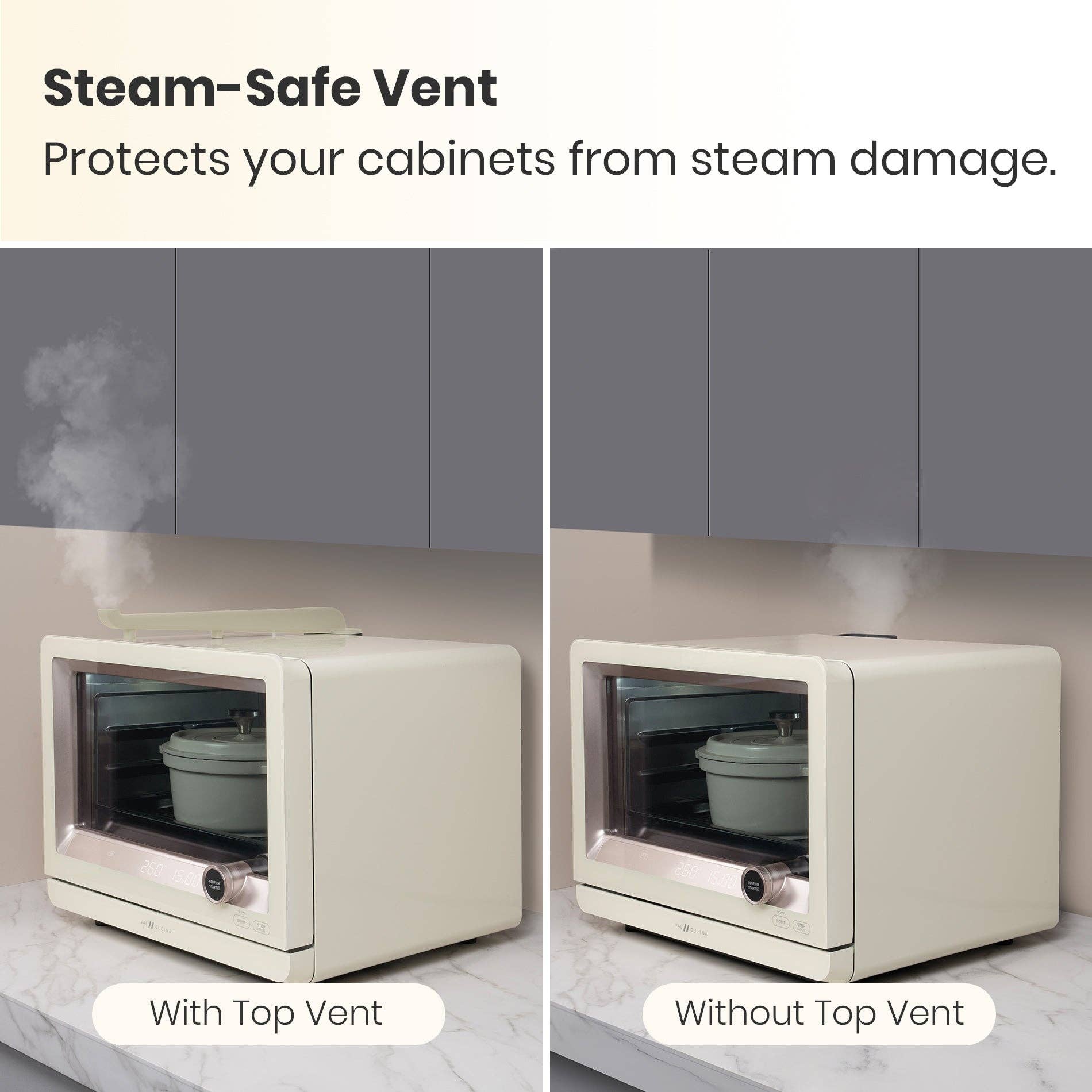 VAL CUCINA - Wholesale Toaster - NEW ARRIVAL - VAL CUCINA 7-IN-1 STEAM CONVECTION AIR FRYER OVEN8