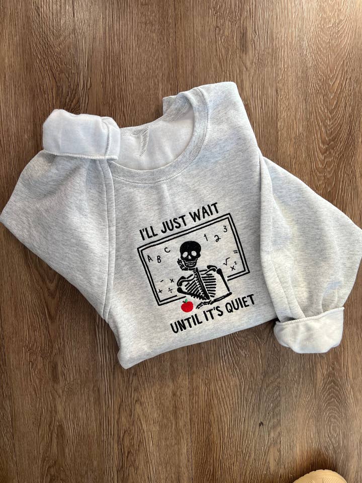 I'll Just Wait Until Its Quiet for wholesale by Wild Antler Thread Co