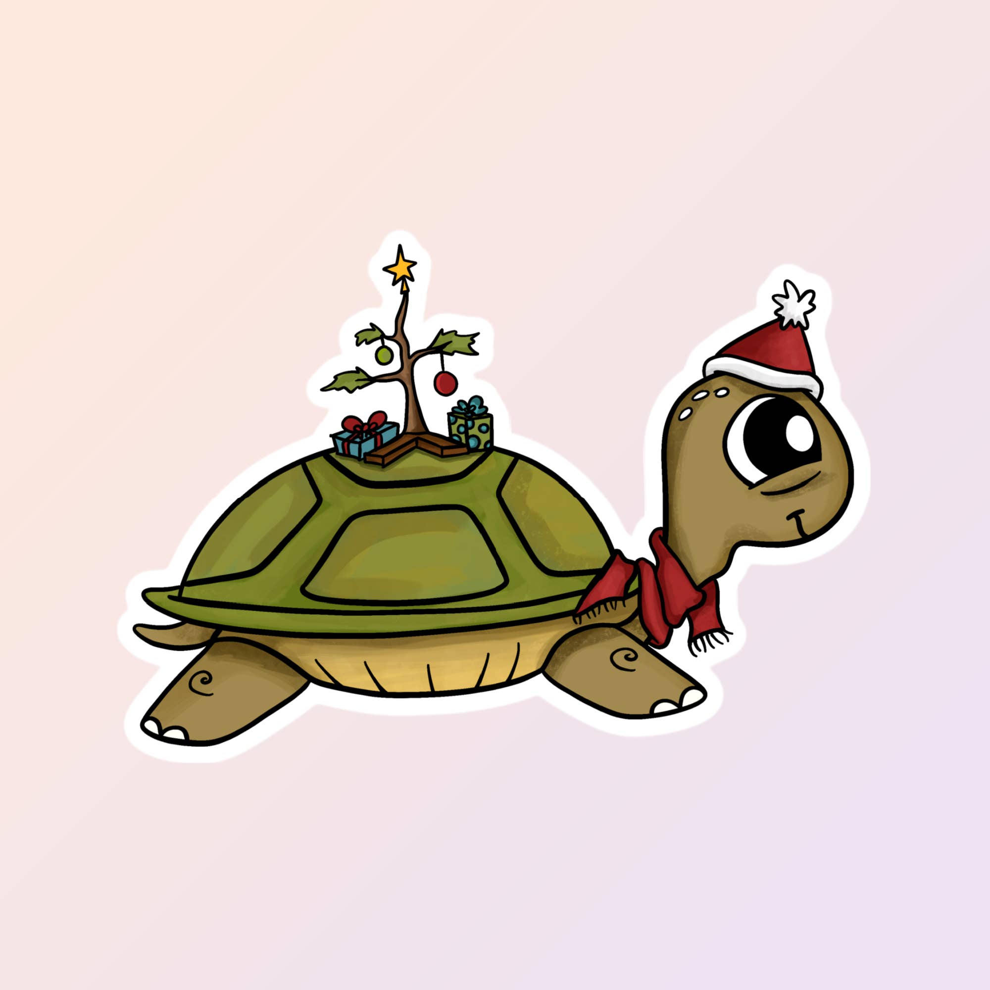 Sorry Not Sorry Co - Vendita all'ingrosso Adesivo - Bambini e neonati - Adesivi carini per bambini, adesivi per tartarughe natalizie, divertenti