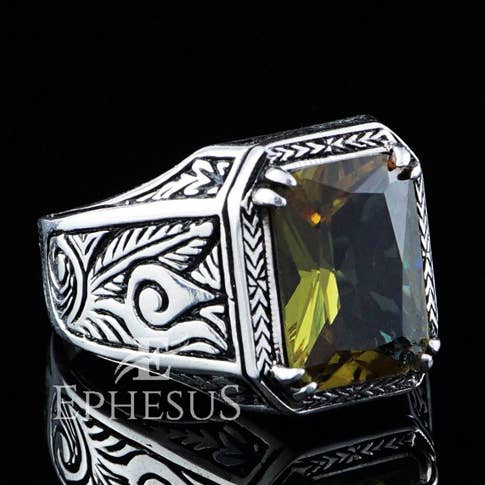 Zultanite Mens Ring Sterling Silver for wholesale by Ephesus Jewelry