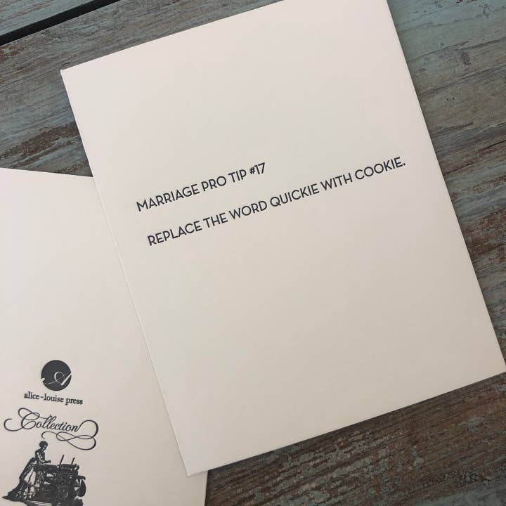 Quickie Kort för wholesale av Alice-Louise Press