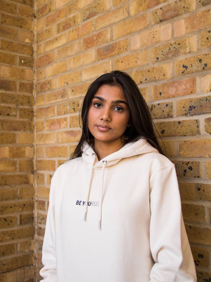 Organic Cotton Hoodie - Natural Raw - Be You Essential for wholesale by Dastaar Clothing Limited