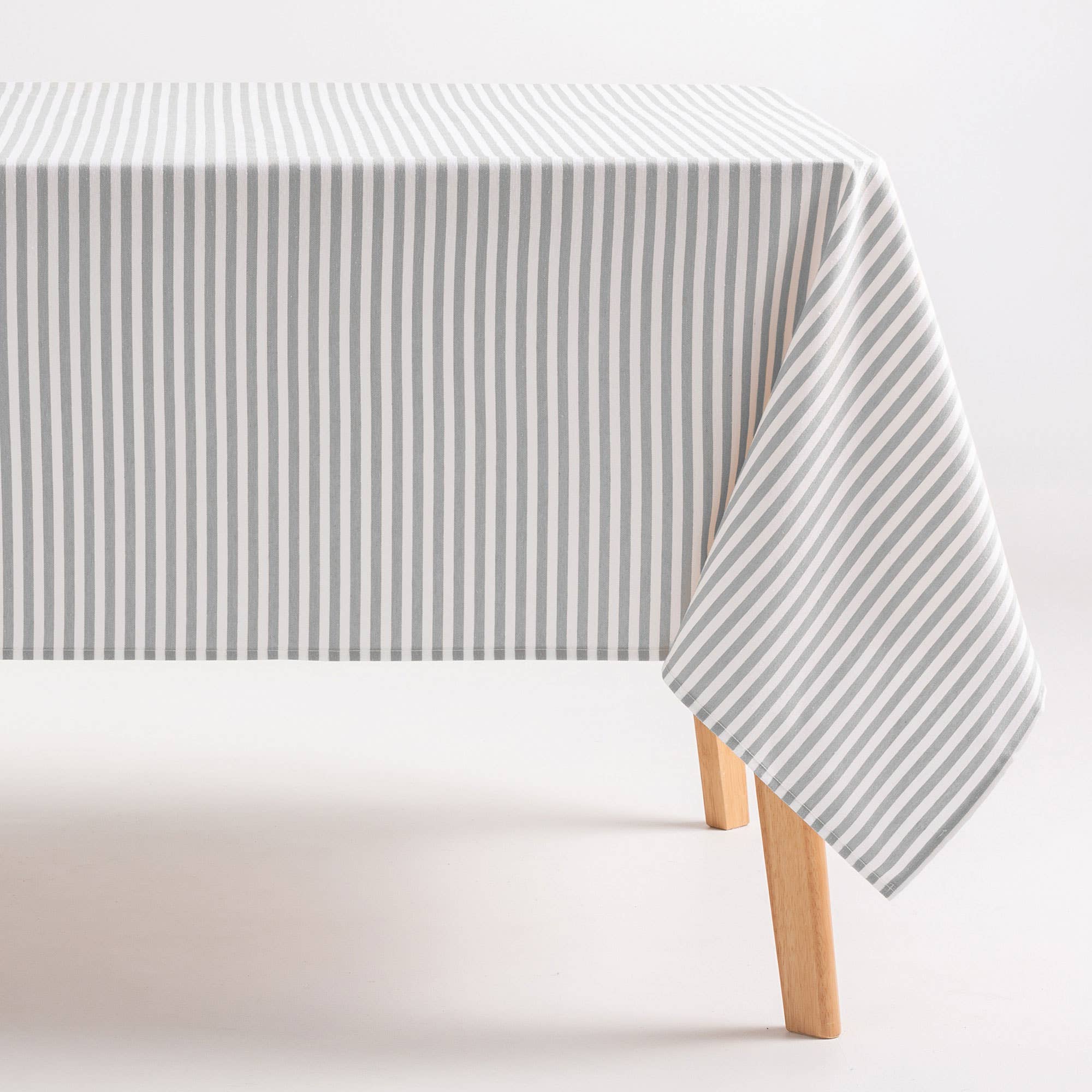 GAMUSI - Vente Nappes - Nappe anti-taches coton toucher tissu rayures ARENZA10