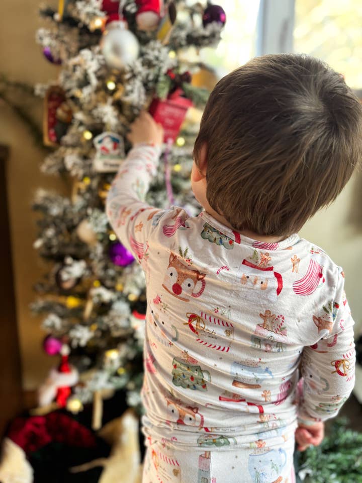 Bean & Bear Bamboo - Wholesale Pyjamaset - Kinderen - Vrolijke Mokken Tweedelige Sets4