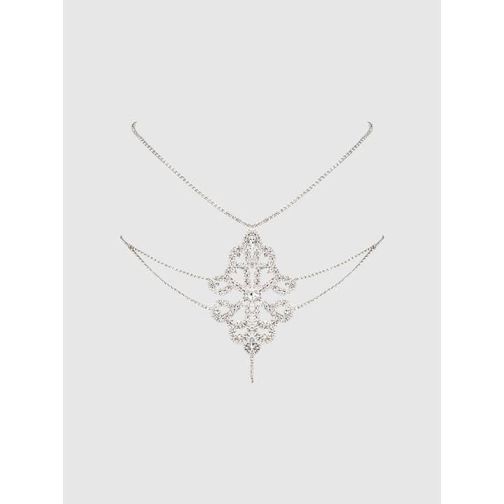 House of Desire - Wholesale Jewelry Set - RHINESTONE SWIRL KNOT PANTY7