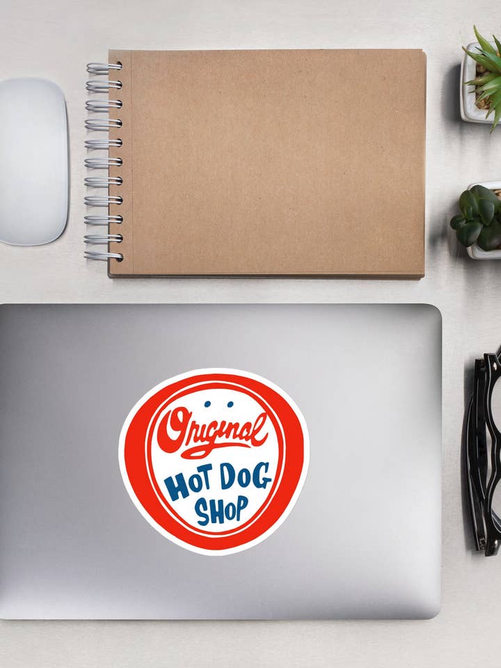 Original Hot Dog Shop - Kiss-Cut Vinyl Decal for wholesale by Yinzylvania