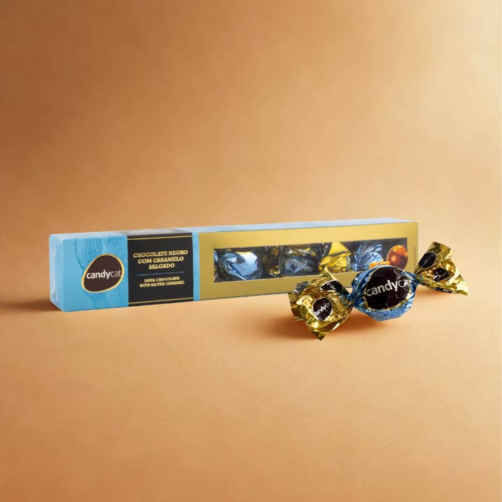 C7 Caramelle al Caramello Salato - 85g per la vendita all'ingrosso da parte di Candycat