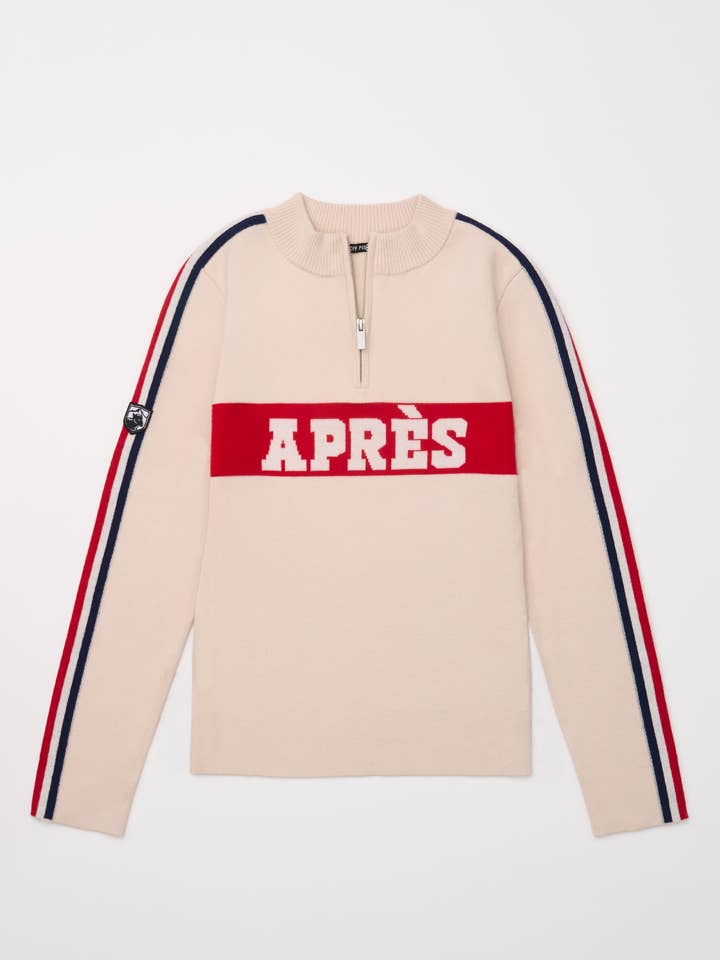 APRÈS SKI PATROL Merino Ski Sweater for wholesale by Club Off Piste