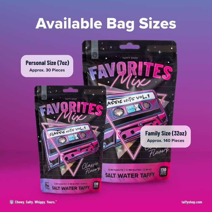 Taffy Shop - Venta al por mayor Caramelos masticables - Mezcla clásica de Taffy favoritos de Taffy Shop™4