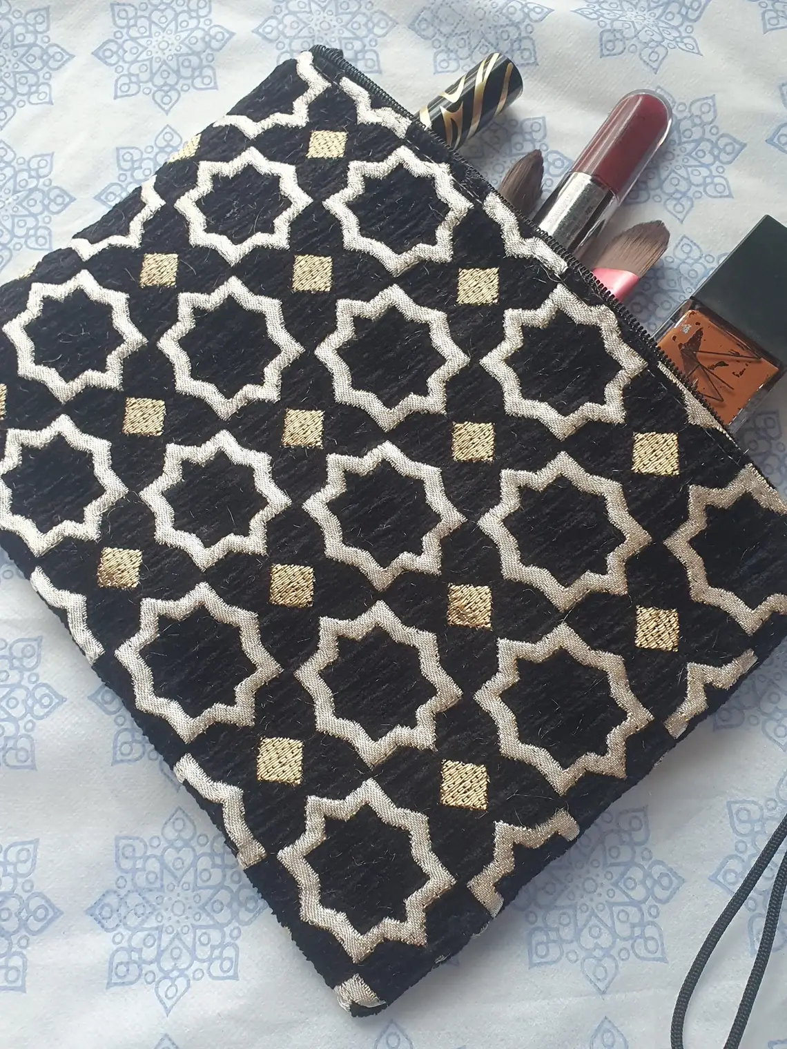 Moroccan Natural bazaar - Wholesale Makeup/Cosmetic Bag - Moroccan Ziliji Make Up bag, Cosmetic bag, Travel Toiletry9