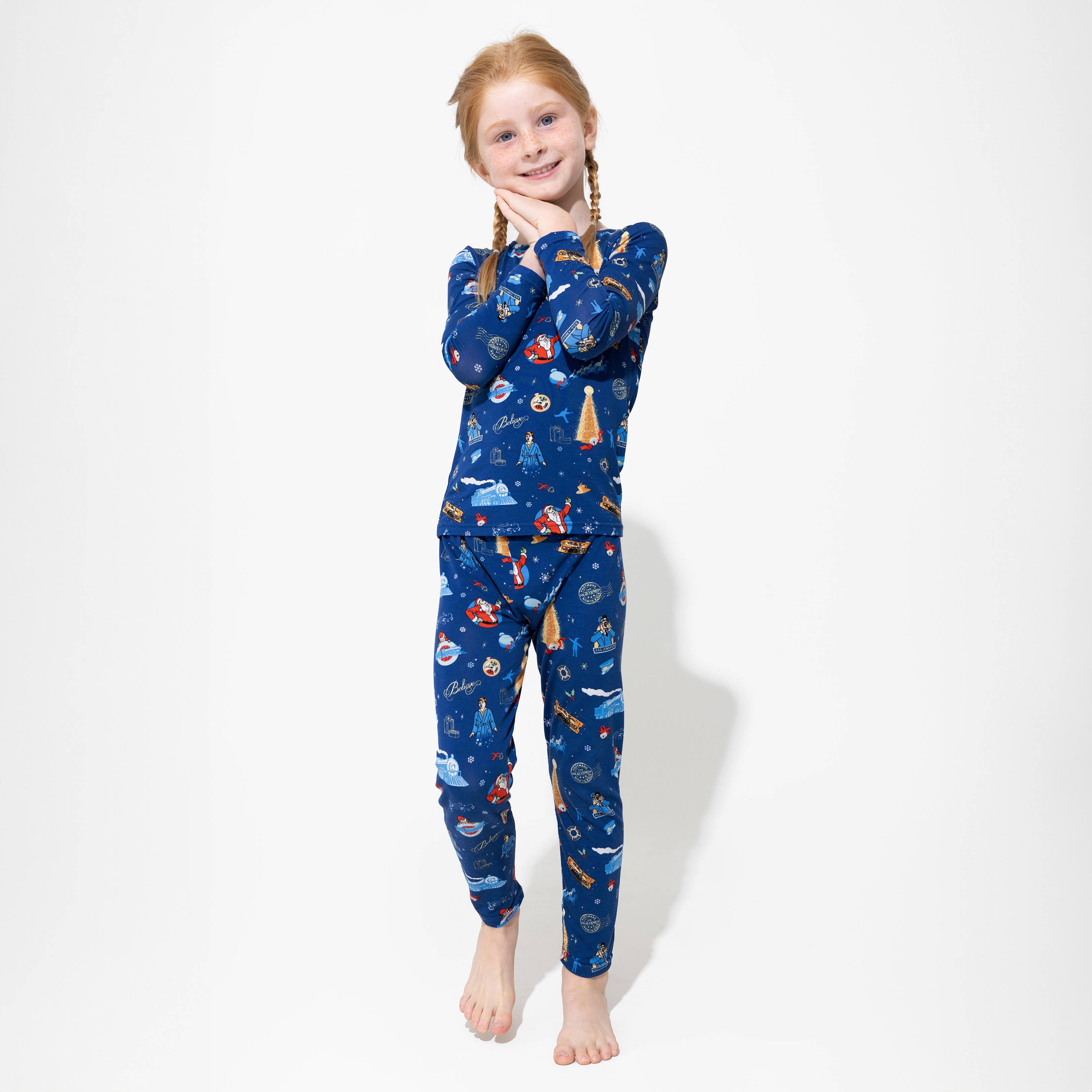 Bellabu Bear - Wholesale Sleepwear Set - Kids - The Polar Express Bamboo Kids Pajamas11