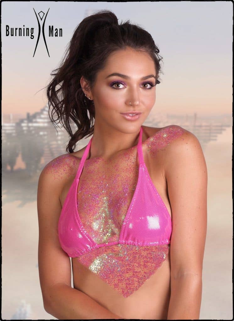 Western Fashion - Wholesale Glitter - 80104 - mixed sizes glitter sq bottle1.5 oz-Pink AB1