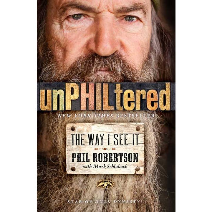 Simon & Schuster - Wholesale Biography & Memoir - unPHILtered by Phil Robertson