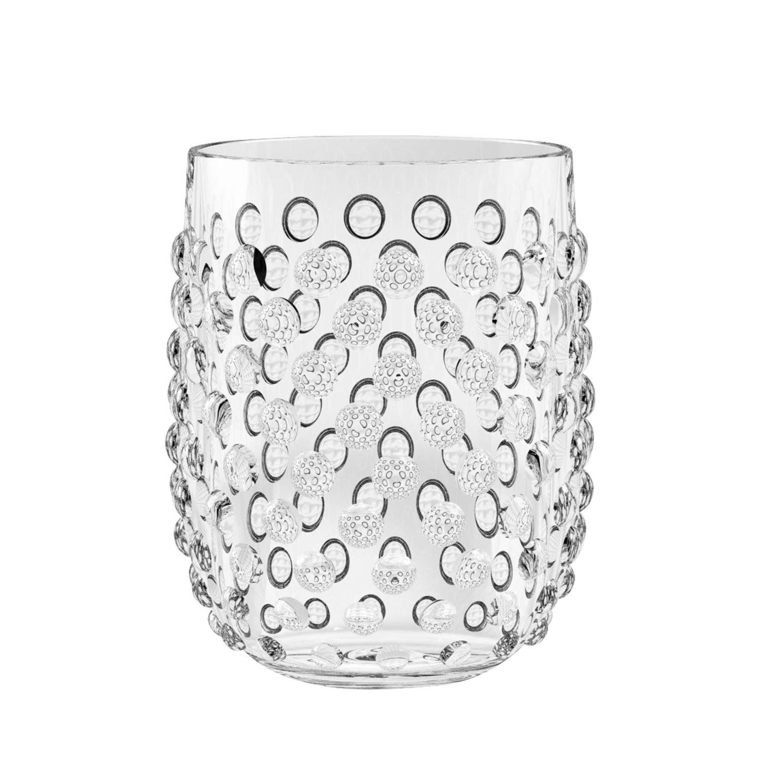Abode Homewares by TarHong - Wholesale Drinking Glass/Cup - Hobnail Clear Drinkware Collection8