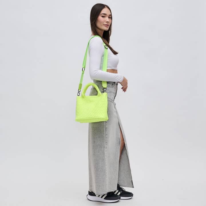 Sol and Selene - Wholesale Crossbody Bag - Women's - Sky's The Limit - Woven Neoprene Small Crossbody27