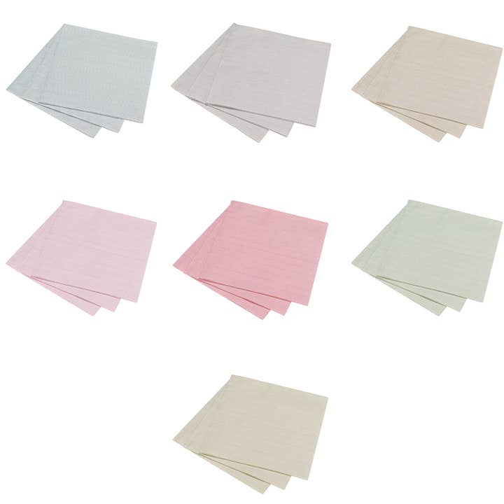 25ct Herringbone Dinner Napkins (40x40cm) for wholesale by The Napkins