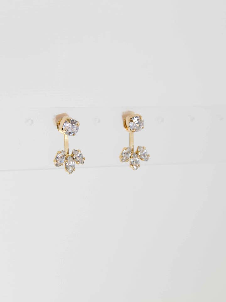 giacca con orecchini a bottone | orecchini pendenti per eventi formali per la vendita all'ingrosso da parte di TrendingAbove Jewelry