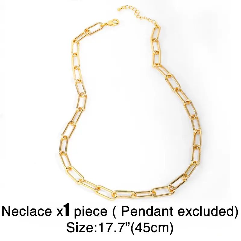 Sweet Cherry Sky - Wholesale Pendant/Charm Necklace - Chunky Gold Initial Letter Pendant Charms with Rhinestones 2