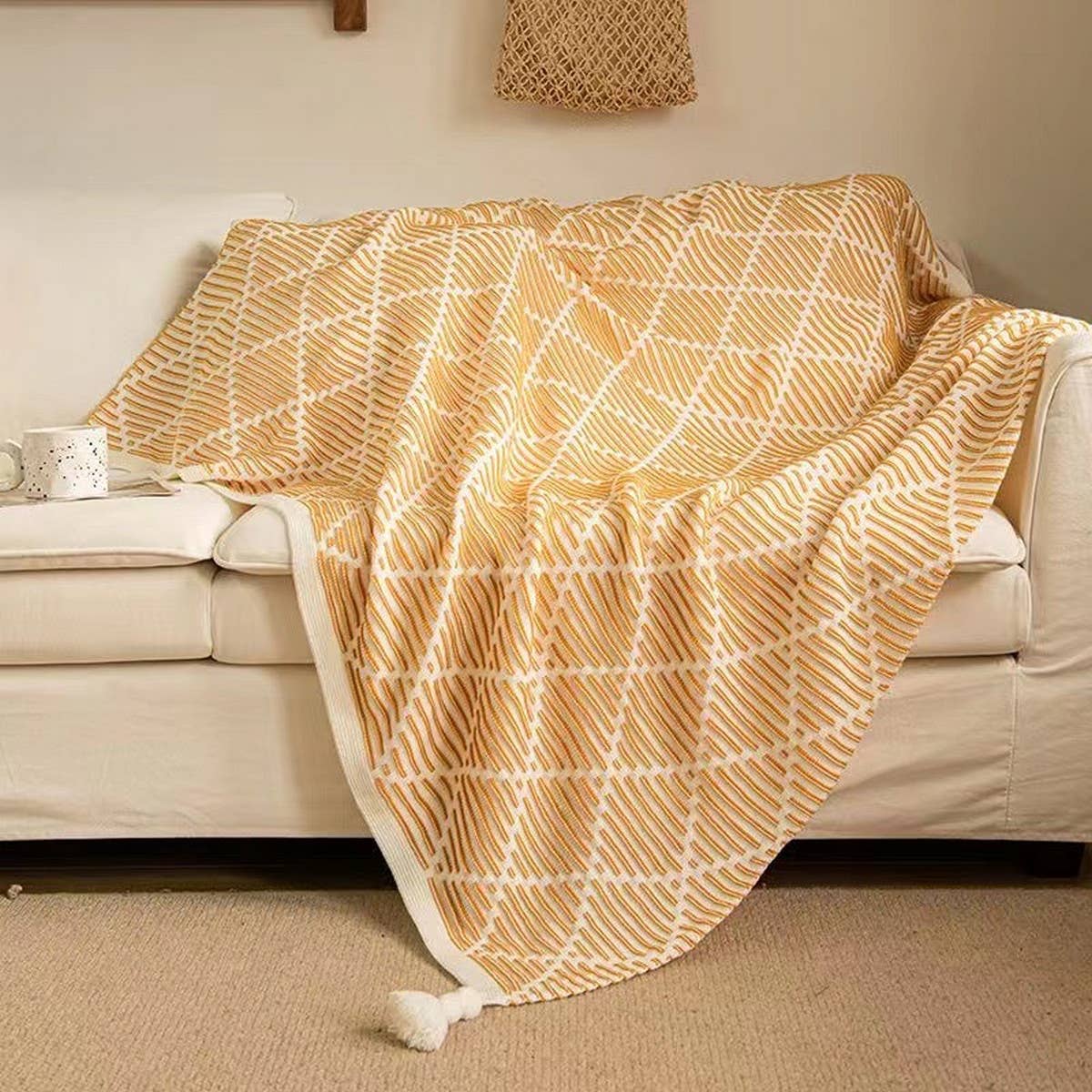 ACCITY - Wholesale Throw Blanket - HOUSEHOLD LEISURE SOFA BLANKET COVER BLANKET_CWMM04140