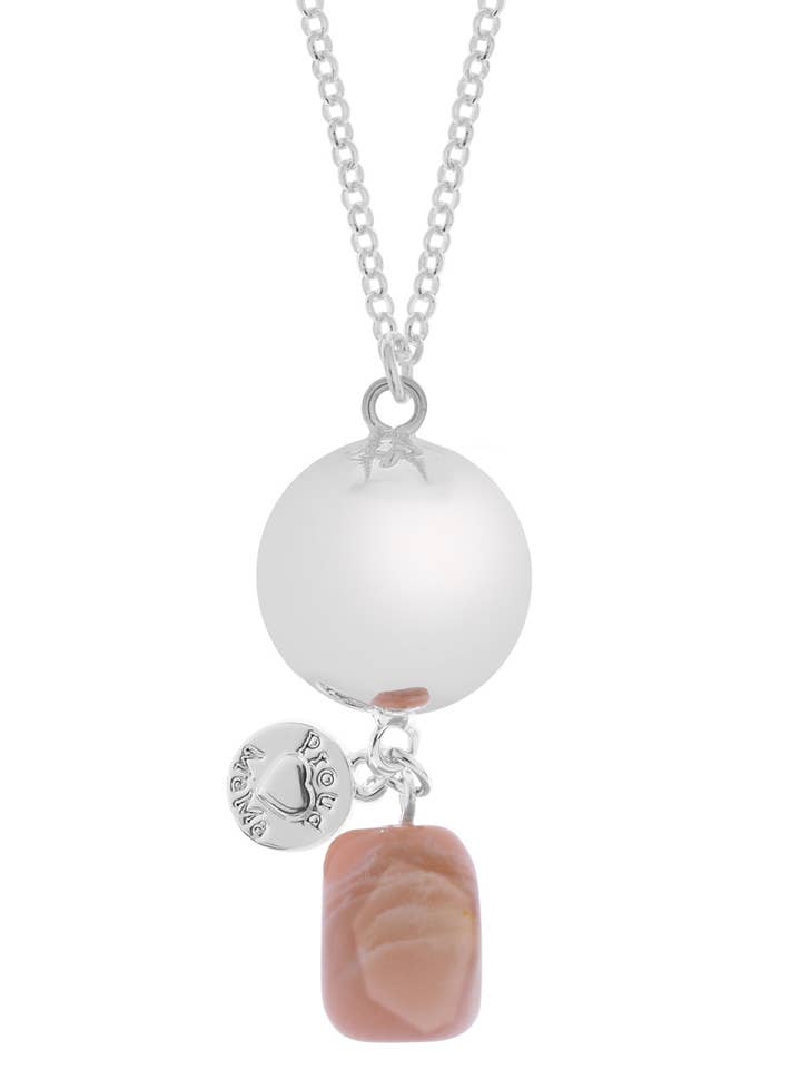 ID-328
Collana da gravidanza Bola
Pietra preziosa: pietra di luna ∅ 20 mm per la vendita all'ingrosso da parte di Proud MaMa