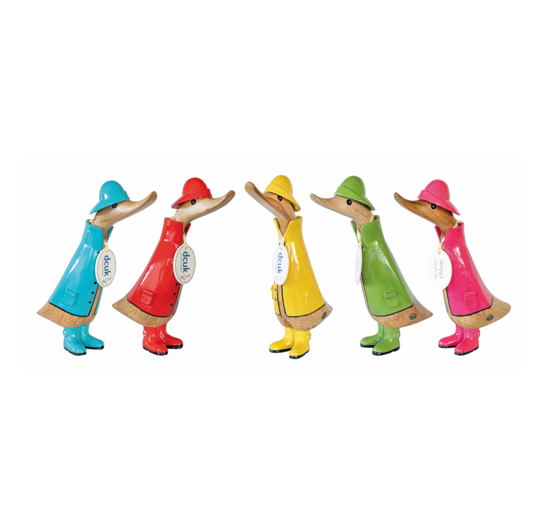 DCUK - Venta al por mayor Figura decorativa - Patitos DCUK en Día Lluvioso1