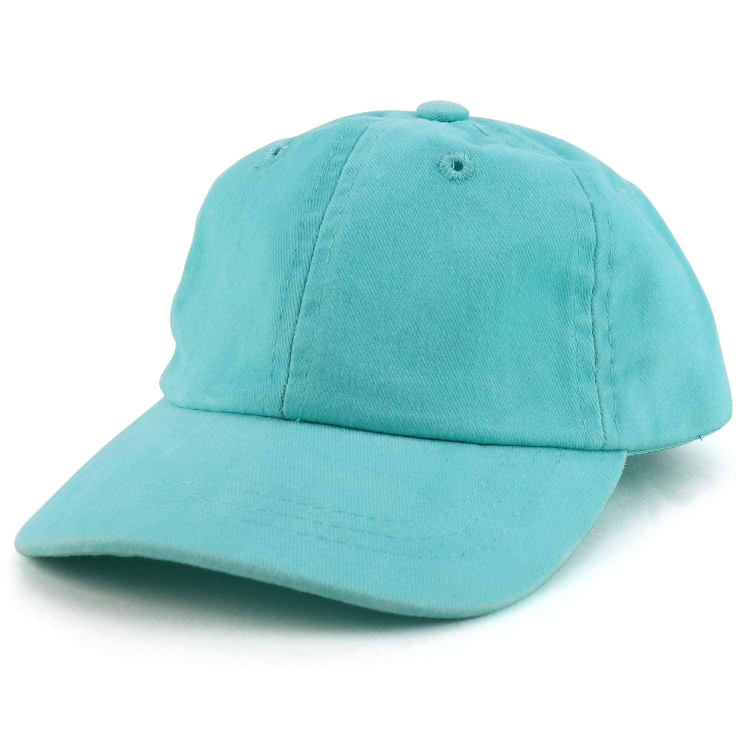 Trendy Apparel Shop - Vente Casquette de baseball – enfant - Casquette de baseball lavée teintée à pigments non structurée pour bébé6