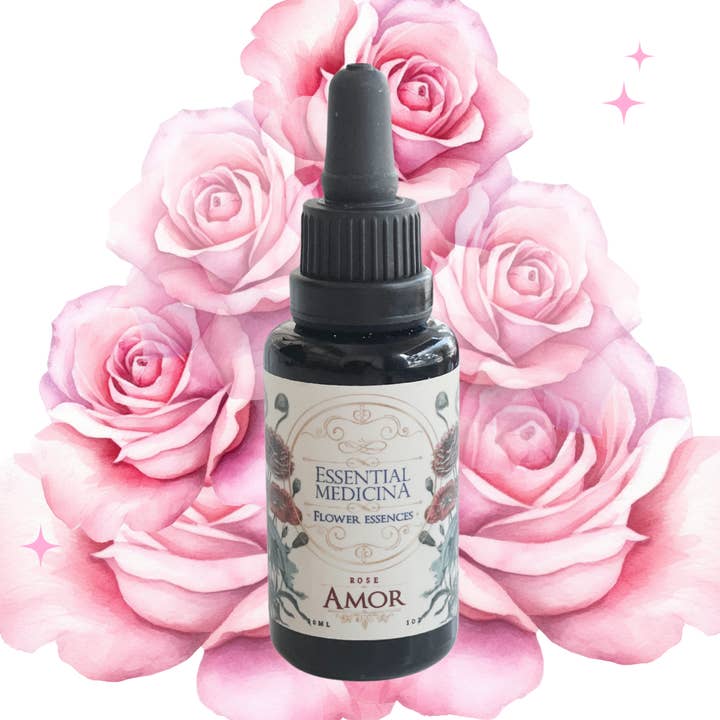 Teinture Amor Rose | 1 oz. pour la vente par Essential Medicina