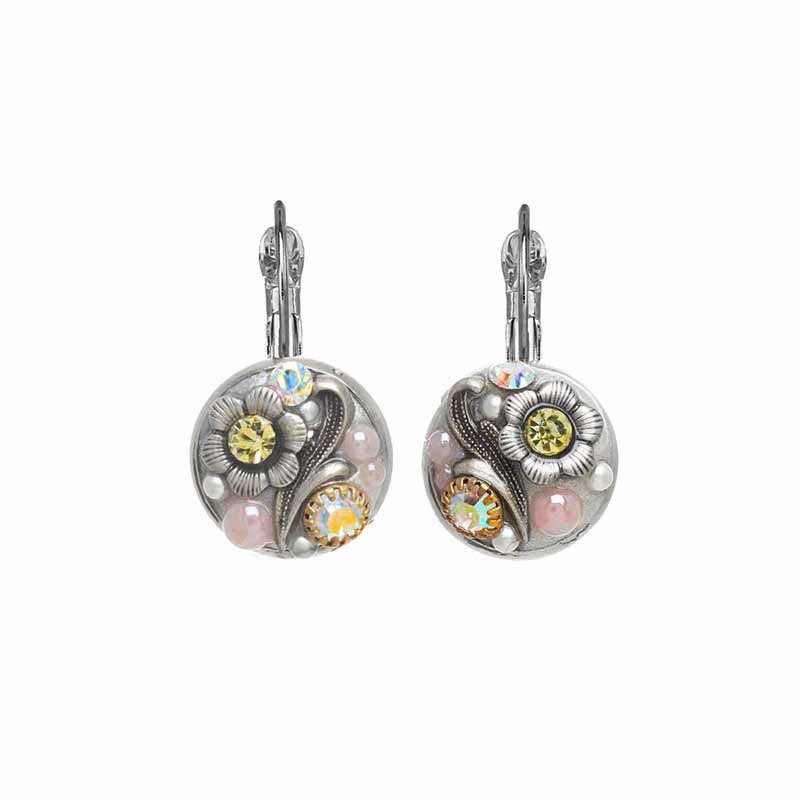 Michal Golan Jewelry - Wholesale Dangle Earrings - Silverlining Small Circle Earrings II