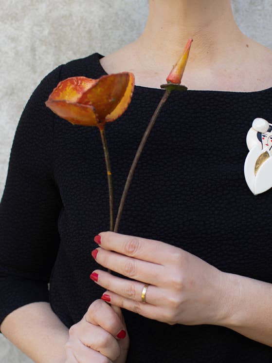 Tulip Pin for wholesale by ROSSO CUORE