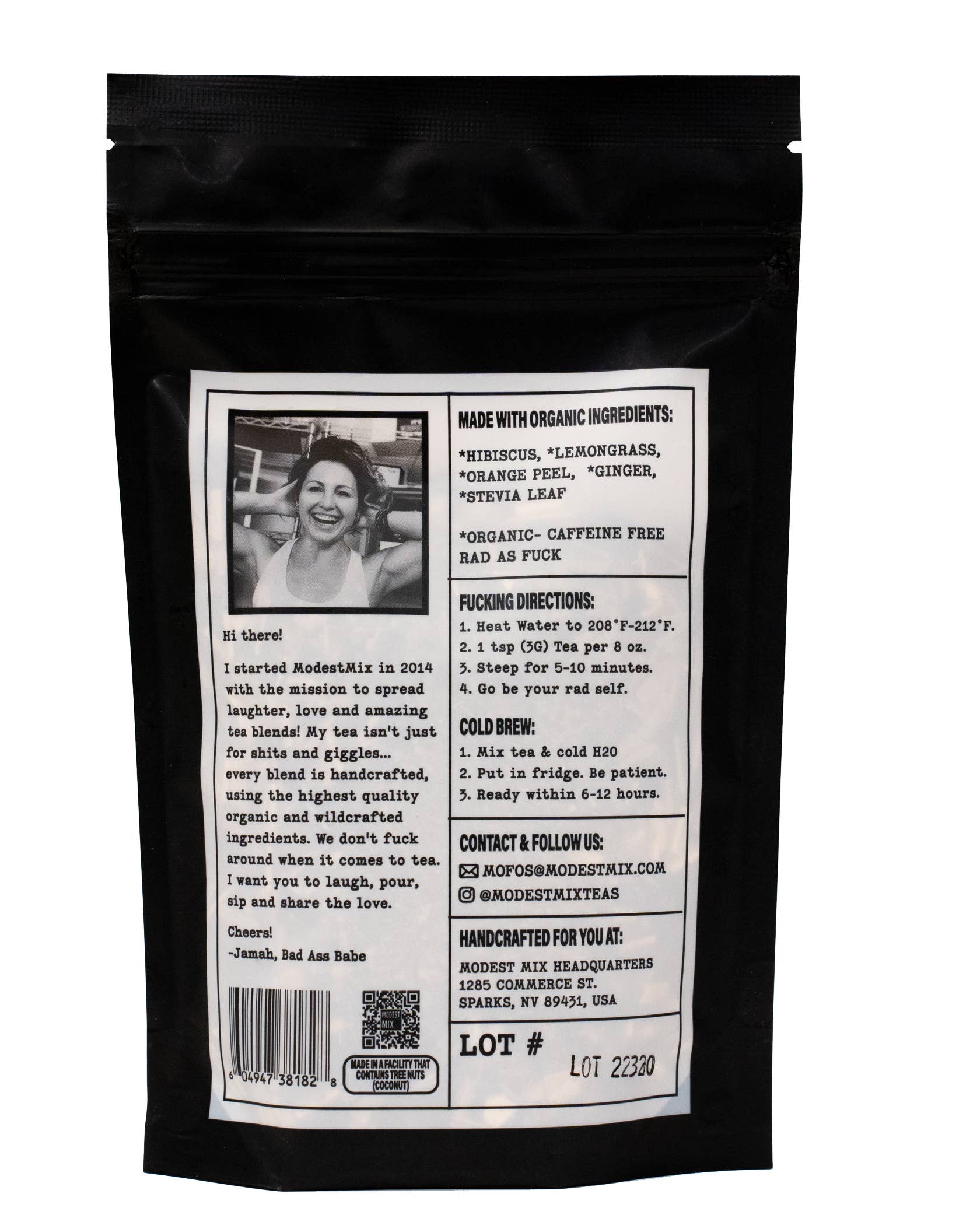 ModestMix Teas - Wholesale Loose Tea - Rad as Fuck: refreshing herbal loose leaf tea blend2