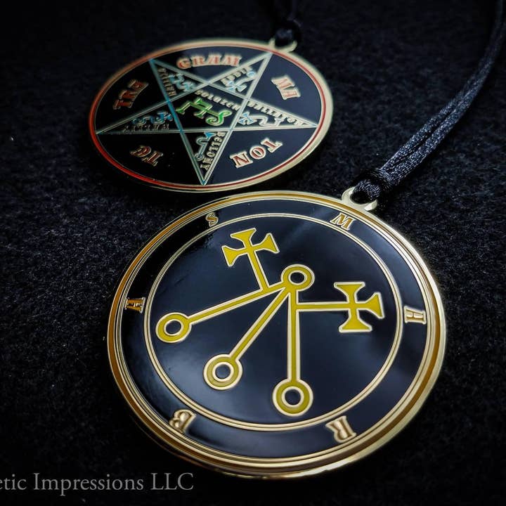 Marbas Sigil Medallion - Ars Goetia Demon Seal for wholesale by Goetic Impressions