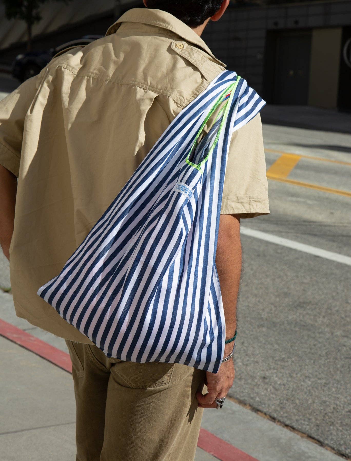 Puebco - Wholesale Grocery/Shopping Bag - School Tie Fabric Bag23