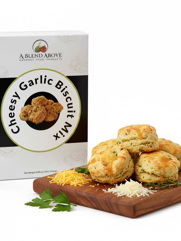 Cheesy Garlic Biscuit Mix for wholesale by A Blend Above