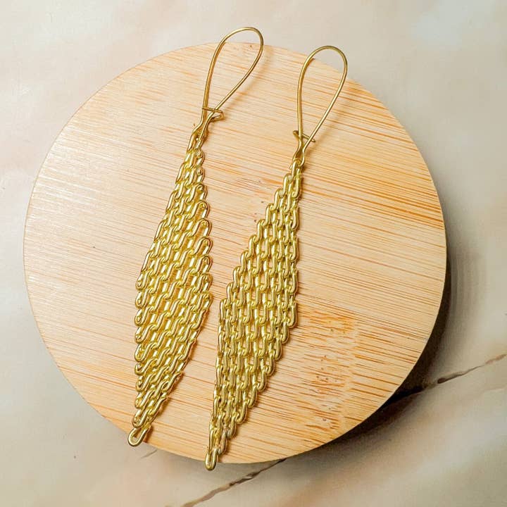 Chainmail Earring for wholesale by Santore Jewelry Company