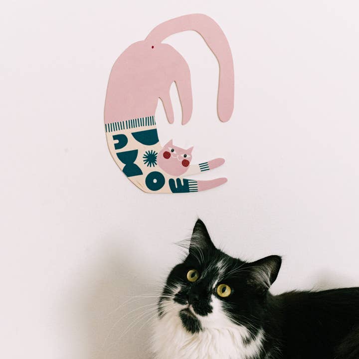 Ramen de kat – wanddecoratie, interieurontwerp voor wholesale door milin