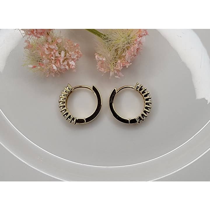 BETTYOH INC - Wholesale Huggie Earrings - HUGGIE HOOP1