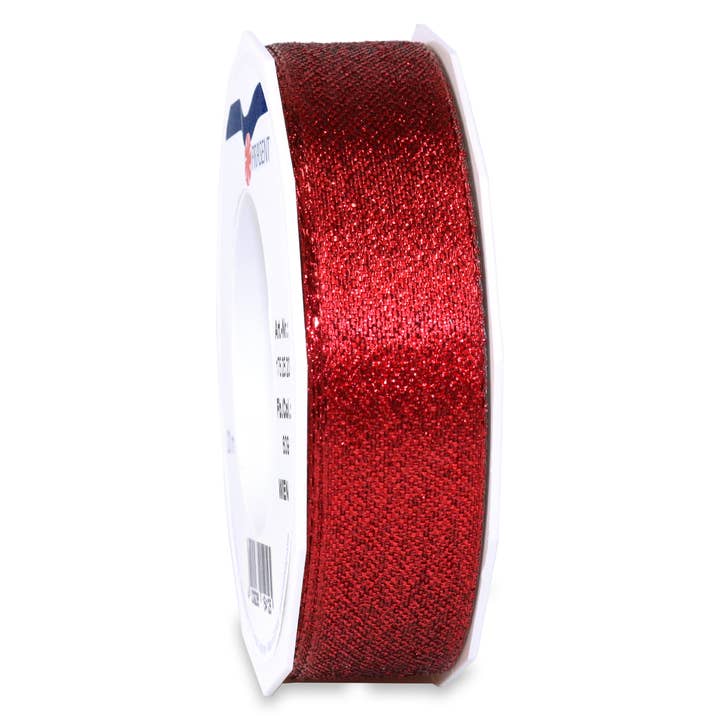 Morex Ribbon - Wholesale Ribbon - Gift Wrapping - #174 Wien Metallic Gold, Silver or Red Ribbon17