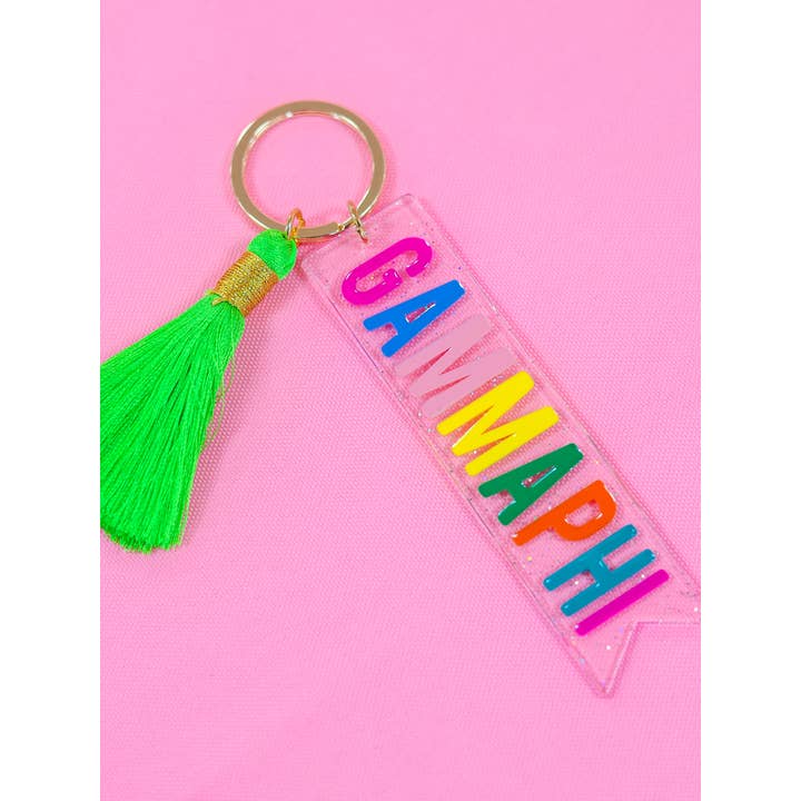 Duo Threads - Wholesale Keychain - Women's - Tassel Sorority Key Fob12