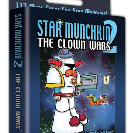 Steve Jackson Games - Wholesale Card Game - Star Munchkin 2 - The Clown Wars
