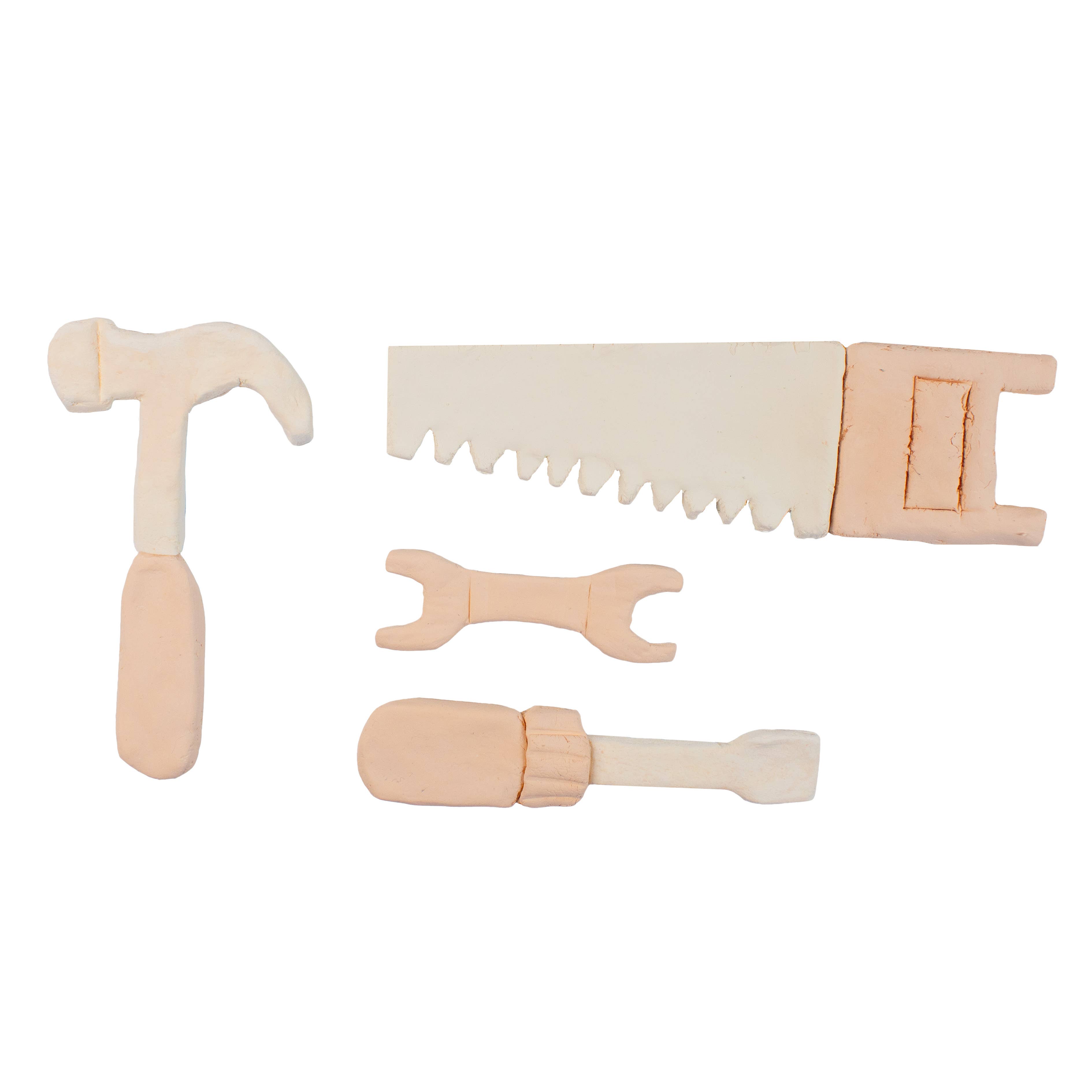 LOOLIPO – Engroshandel Legeslim - Børn – Selvhærdende modellervoks - 500 g - hvid1