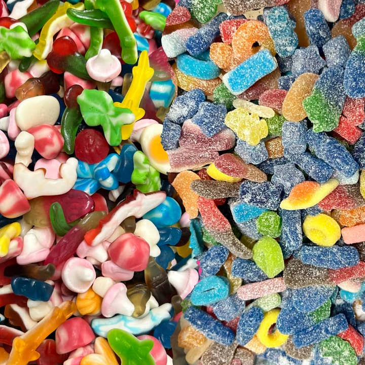 Gluten Free Fizzy & Non Fizzy Pick & Mix Sweet Mix for wholesale by Glossop Pick N Mix