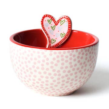 Heart Embellishment Bowl for wholesale by Happy Everything!