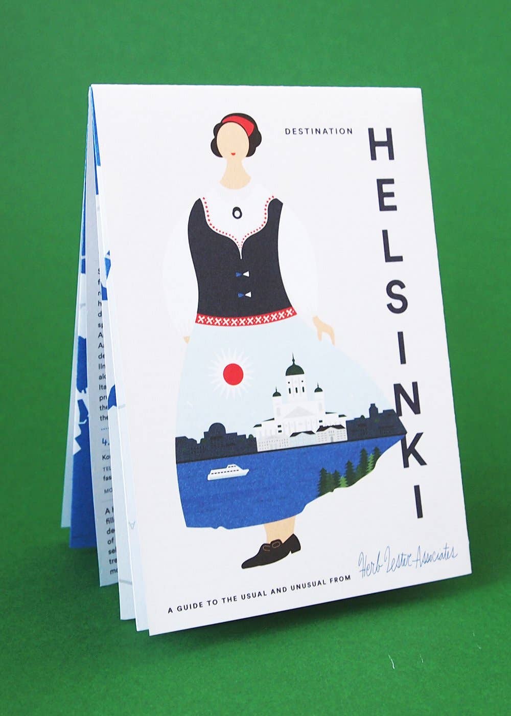 Herb Lester Associates - Wholesale Travel - Destination Helsinki - Finland Travel Map & Cultural Guide1