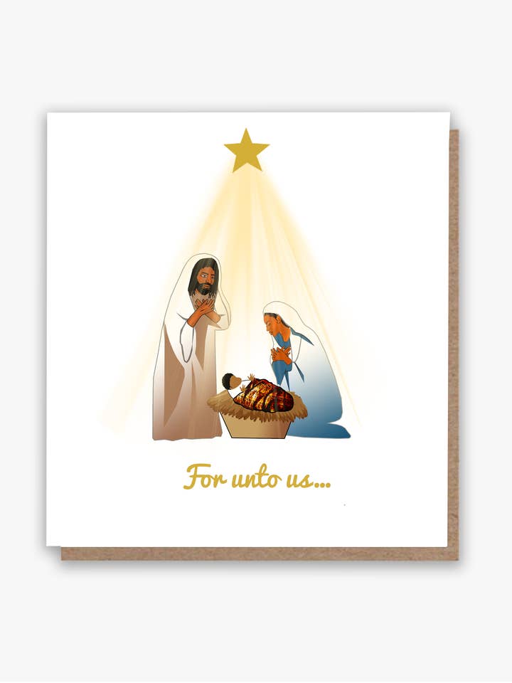 The Reason for the Season" Meaningful Christmas Cards for wholesale by All Shades