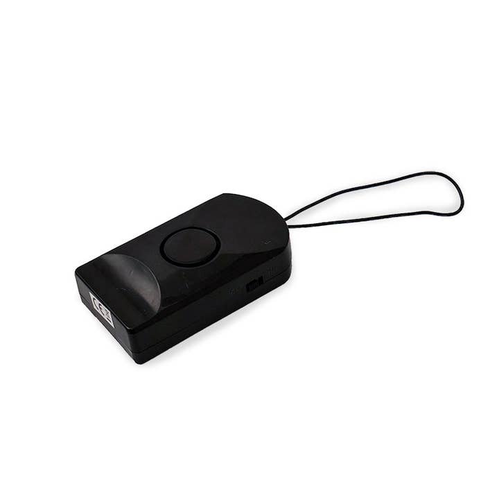 Negro Alarma táctil de puerta - Alarma de pomo de puerta activada por tacto de venta al por mayor en Faire2