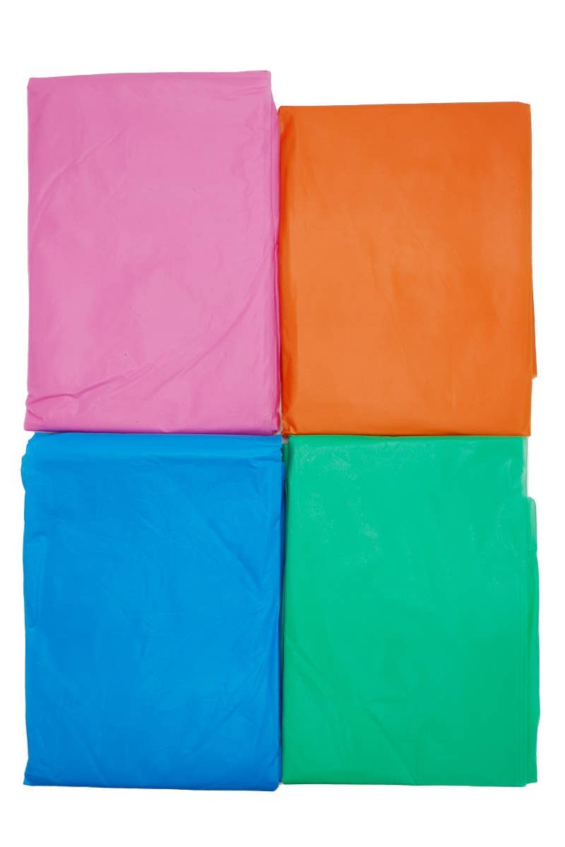 ASSORTED Hooded Pullover Thin Vinyl Rain Poncho - Unisex for wholesale on Faire1