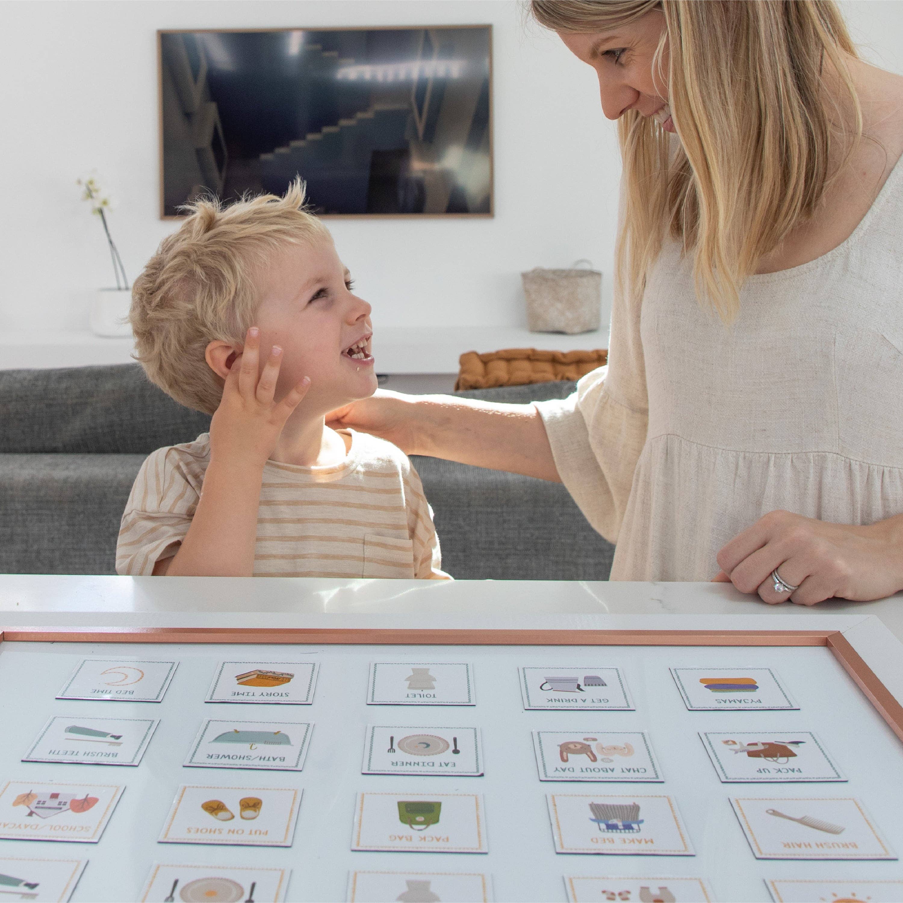 The Creative Sprout – wholesale Learning cards – Child & baby – Magnetic Routine Cards – Visual Schedule for Kids3