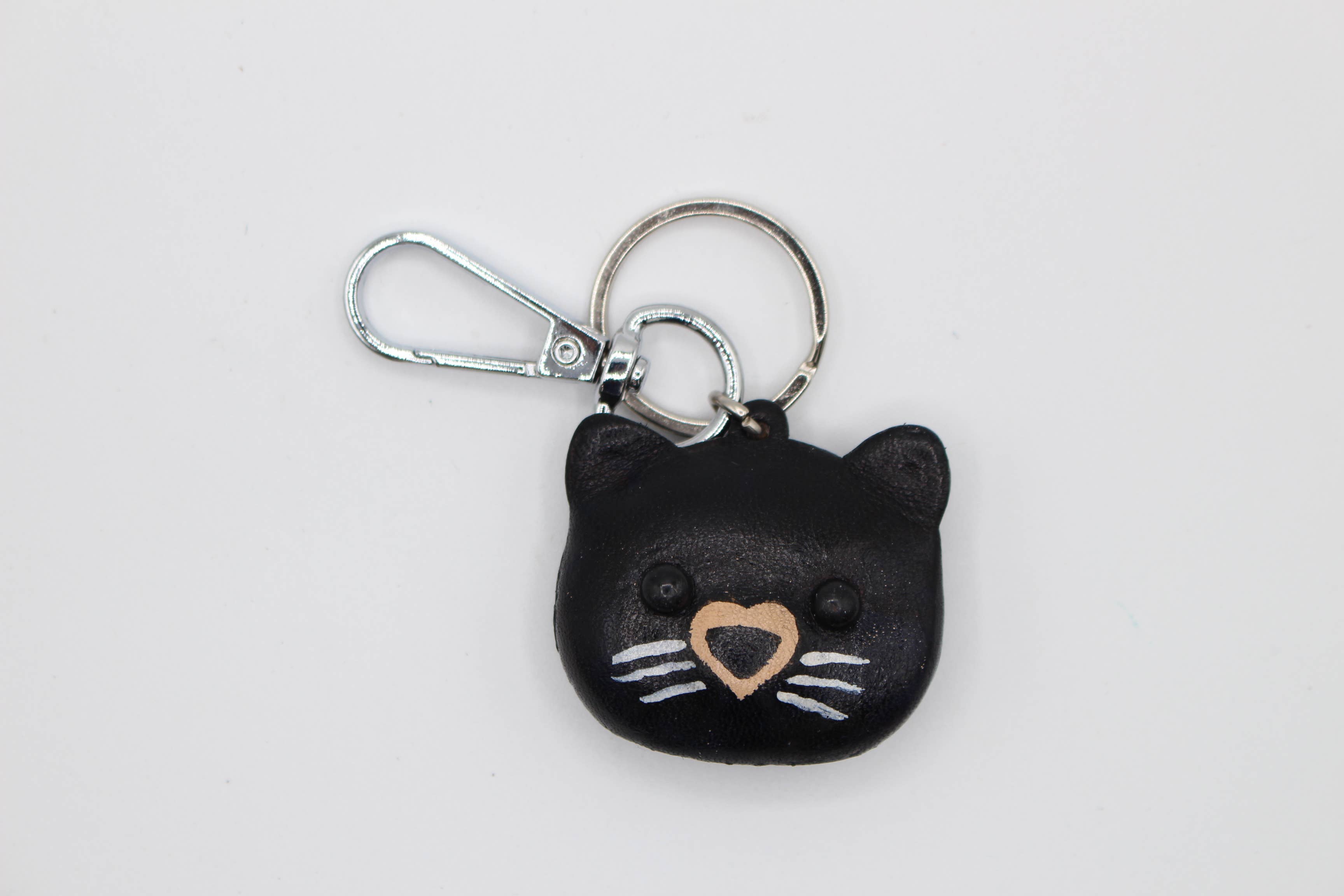 Sunflower Handmade leather inc - Wholesale Keychain - Women's - Assortment Leather Kitty Cat Key Chains2