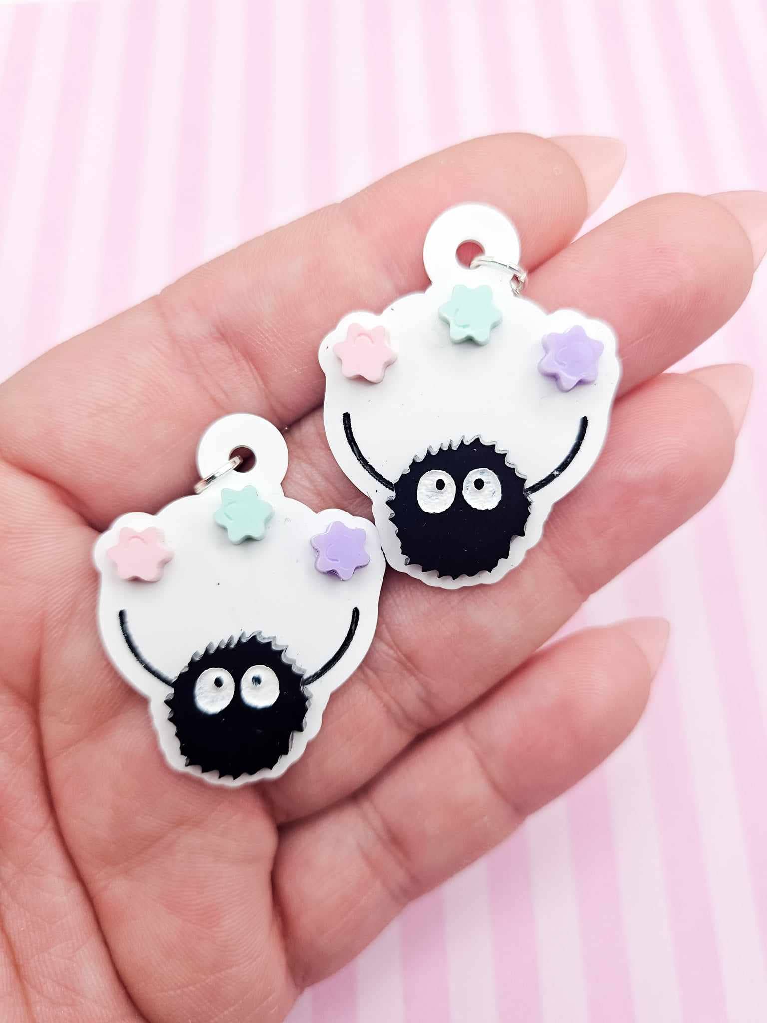 Pop Pastel - Wholesale Dangle Earrings - Candy Carriers Konpeito Earrings0