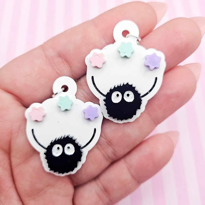 Pop Pastel - Wholesale Dangle Earrings - Candy Carriers Konpeito Earrings